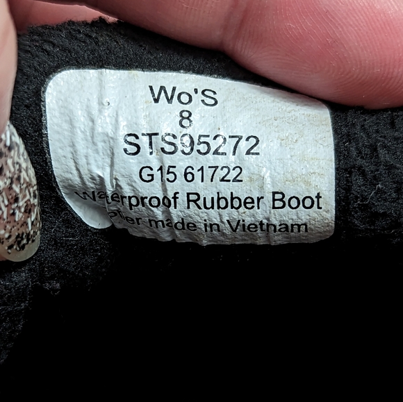 Sperry 1-Eye Quilted Duck Boots - Picture 7 of 7